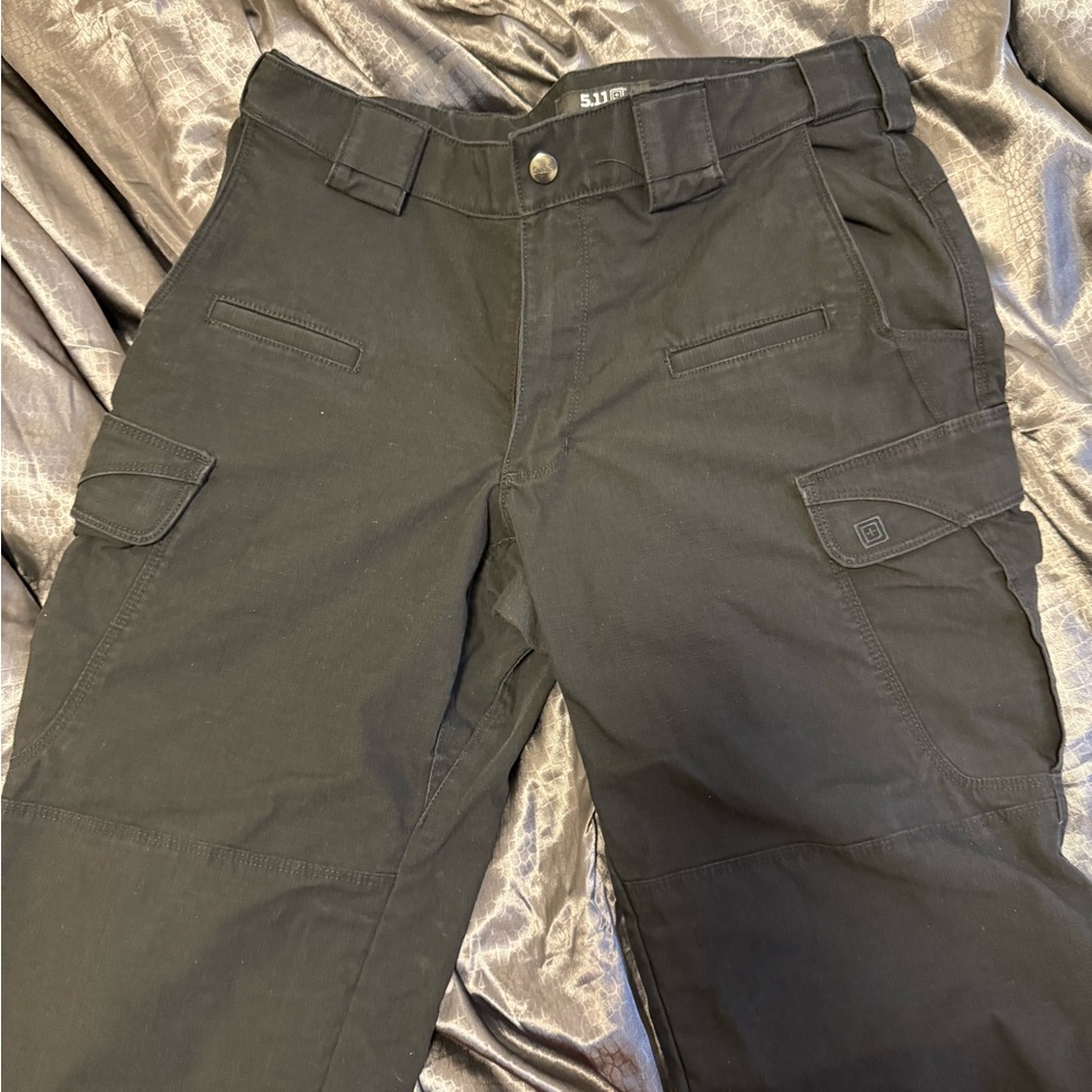 5.11 Tactical Men's Black Cargo Pants